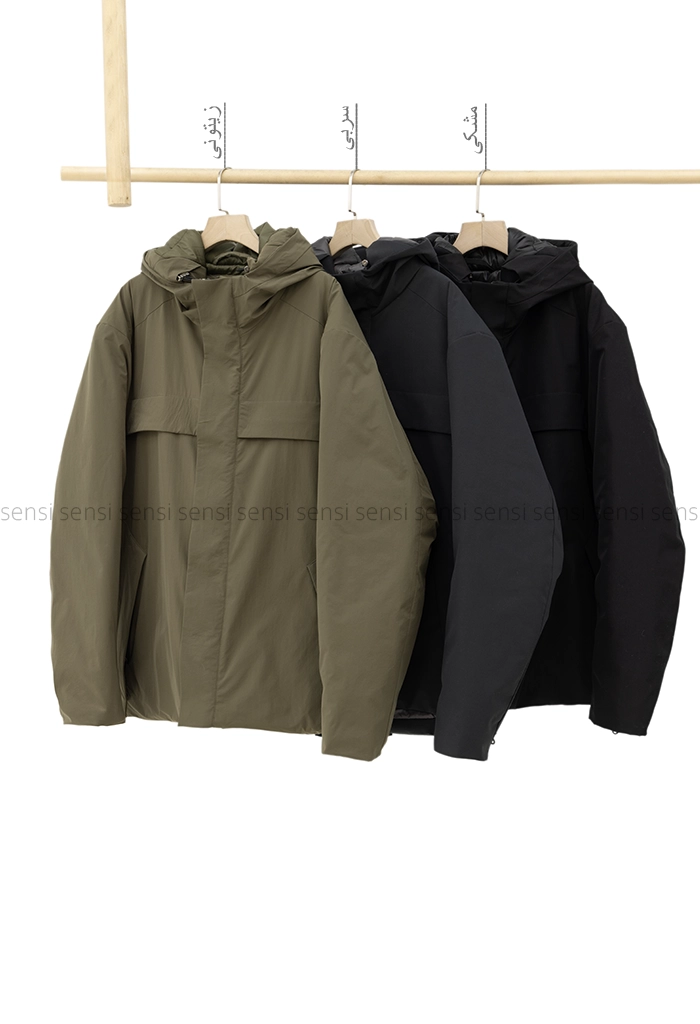 کاپشن مردانه پشم شیشه آستر دارکد20000051